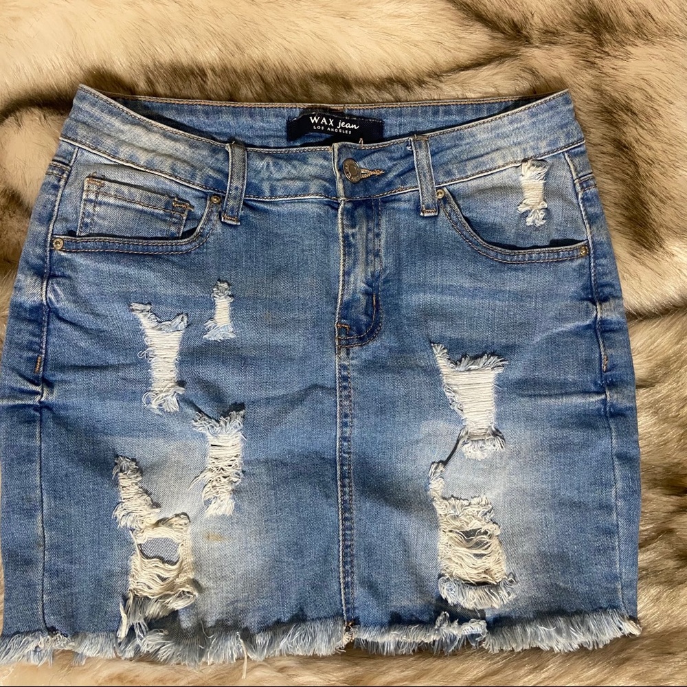 Jean skirt